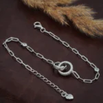 دستبند نقره زنانه مدل DEF K56 - Image 3