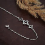 دستبند نقره زنانه مدل DEF K58 - Image 4
