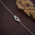 دستبند نقره زنانه مدل DEF K51 - Image 3