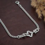دستبند نقره زنانه مدل DEF K59 - Image 3