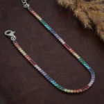 دستبند نقره زنانه مدل DEF K37 - Image 3