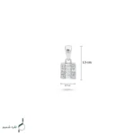 نیم ست نقره زنانه مدل NWE K46 - Image 4
