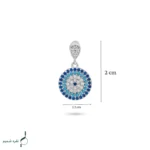 نیم ست نقره زنانه مدل NWE K41 - Image 4