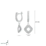 نیم ست نقره زنانه مدل NWE K40 - Image 4