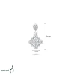 نیم ست نقره زنانه مدل NWE K43 - Image 6