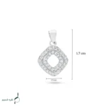 نیم ست نقره زنانه مدل NWE K40 - Image 7