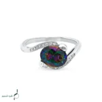 انگشتر نقره زنانه مدل AWO-K08 - Image 3