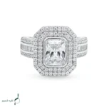 انگشتر نقره زنانه مدل AWO-K02 - Image 3