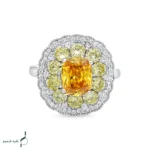 انگشتر نقره زنانه مدل AWO-K130 - Image 3