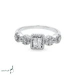 انگشتر نقره زنانه مدل AWO-K05 - Image 3