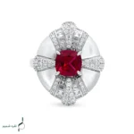 انگشتر نقره زنانه مدل AWO-K06 - Image 3