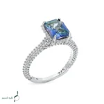 انگشتر نقره زنانه مدل AWO-K135