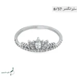انگشتر نقره زنانه مدل AWO-K97 - Image 3