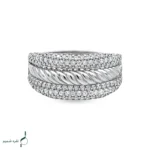 انگشتر نقره زنانه مدل AWO-K16 - Image 3