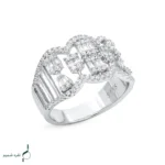 انگشتر نقره زنانه مدل AWO-K129