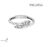 انگشتر نقره زنانه مدل AWO-K27 - Image 4