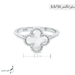 انگشتر نقره زنانه مدل AWO-K137 - Image 4