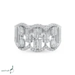انگشتر نقره زنانه مدل AWO-K129 - Image 3