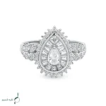انگشتر نقره زنانه مدل AWO-K04 - Image 3