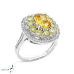 انگشتر نقره زنانه مدل AWO-K130