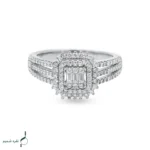 انگشتر نقره زنانه مدل AWO-K03 - Image 3