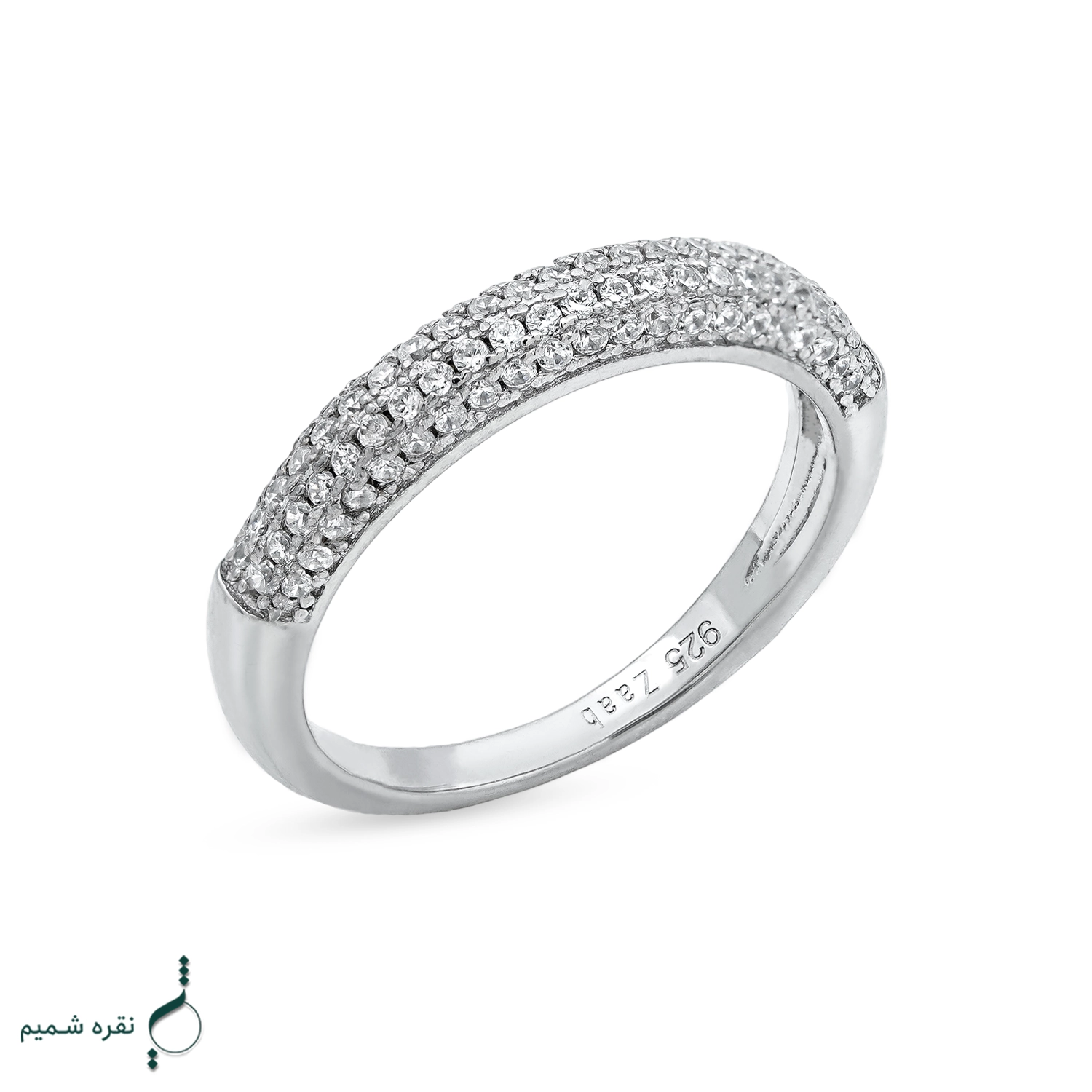 2 انگشتر نقره زنانه مدل AWO-K13 - Image 1