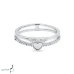 انگشتر نقره زنانه مدل AWO-K15 - Image 3