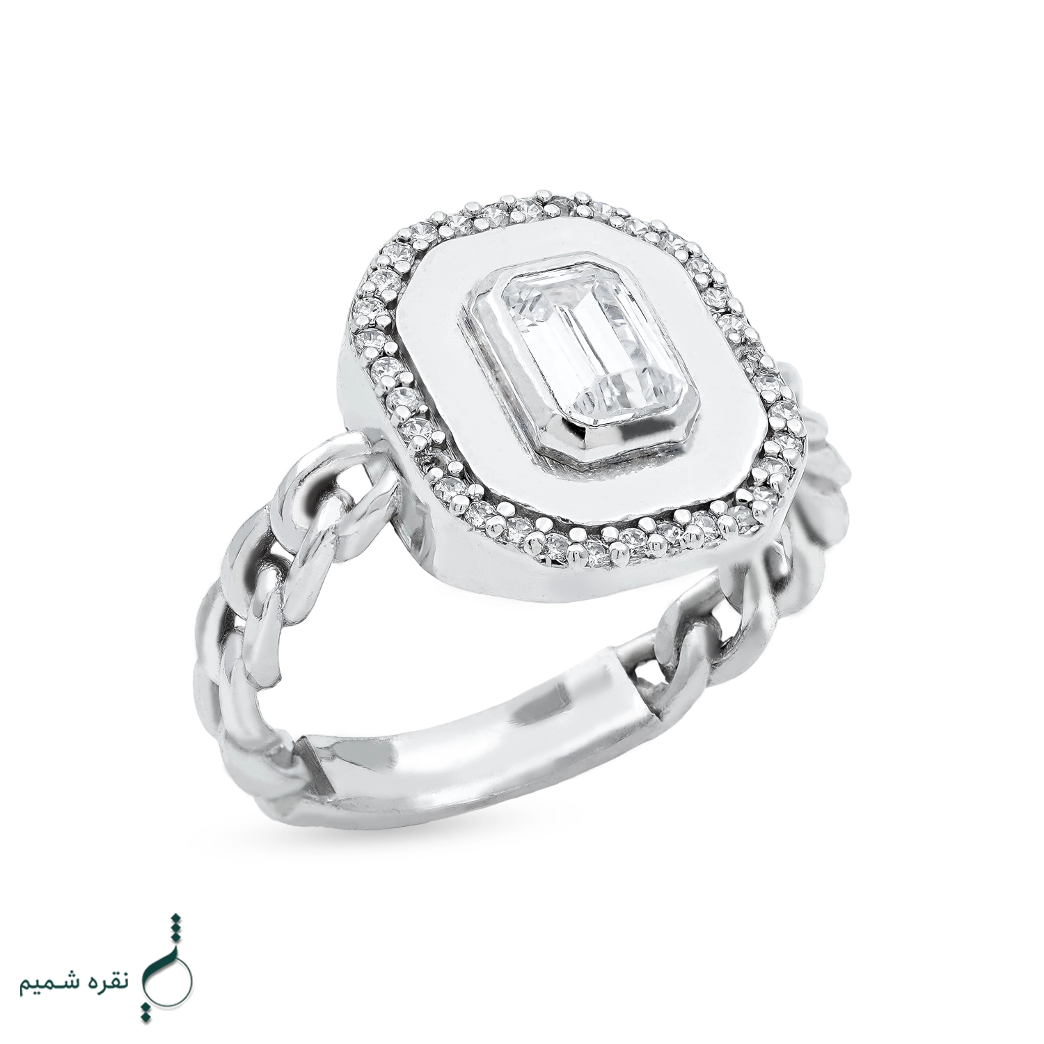 3 انگشتر نقره زنانه مدل AWO-K80 - Image 1