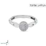 انگشتر نقره زنانه مدل AWO-K30 - Image 4