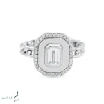 انگشتر نقره زنانه مدل AWO-K80 - Image 3