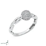 انگشتر نقره زنانه مدل AWO-K30