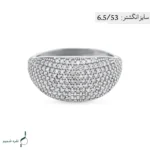 انگشتر نقره زنانه مدل AWO-K79 - Image 4