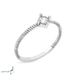 انگشتر نقره زنانه مدل AWO-K86