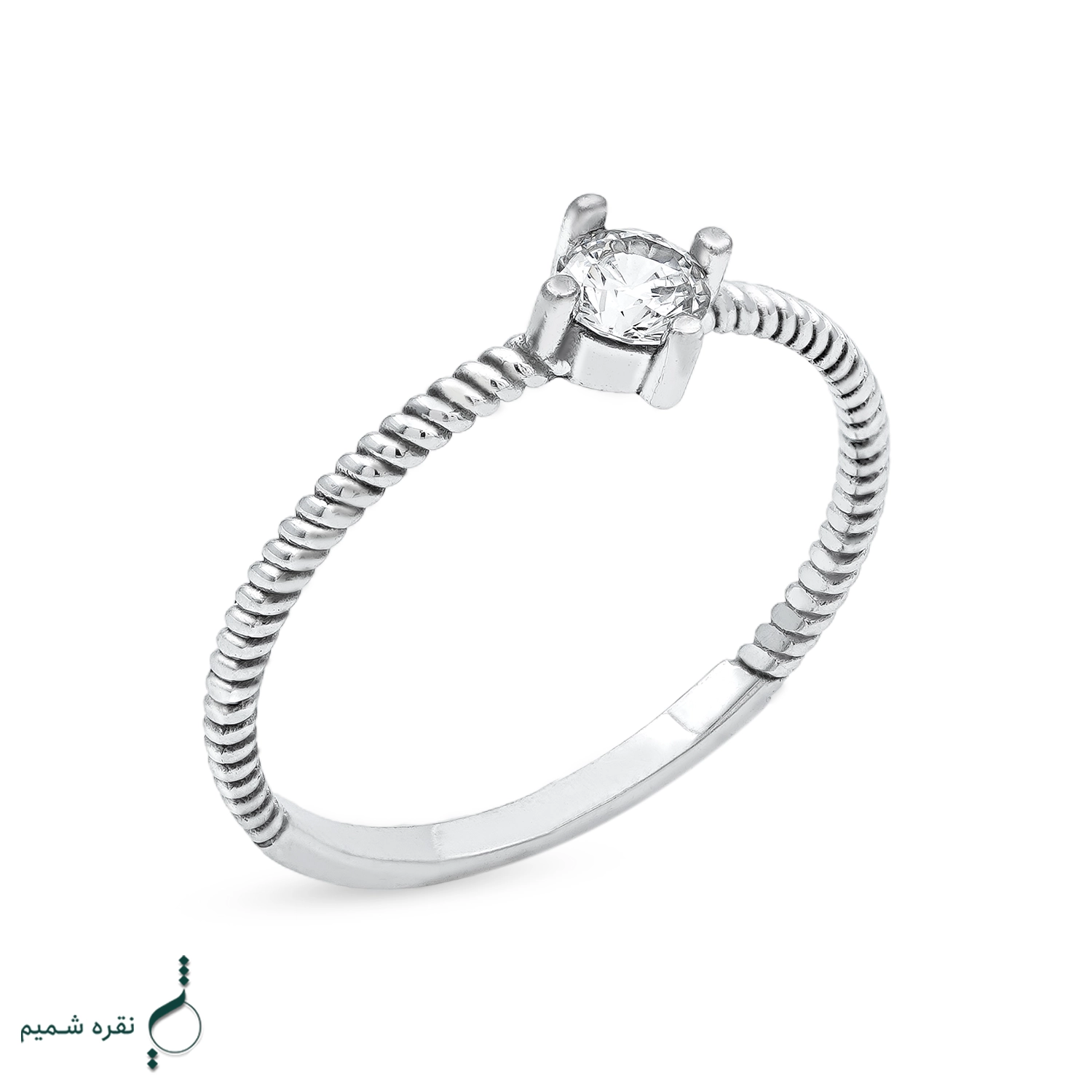 5 انگشتر نقره زنانه مدل AWO-K86 - Image 1