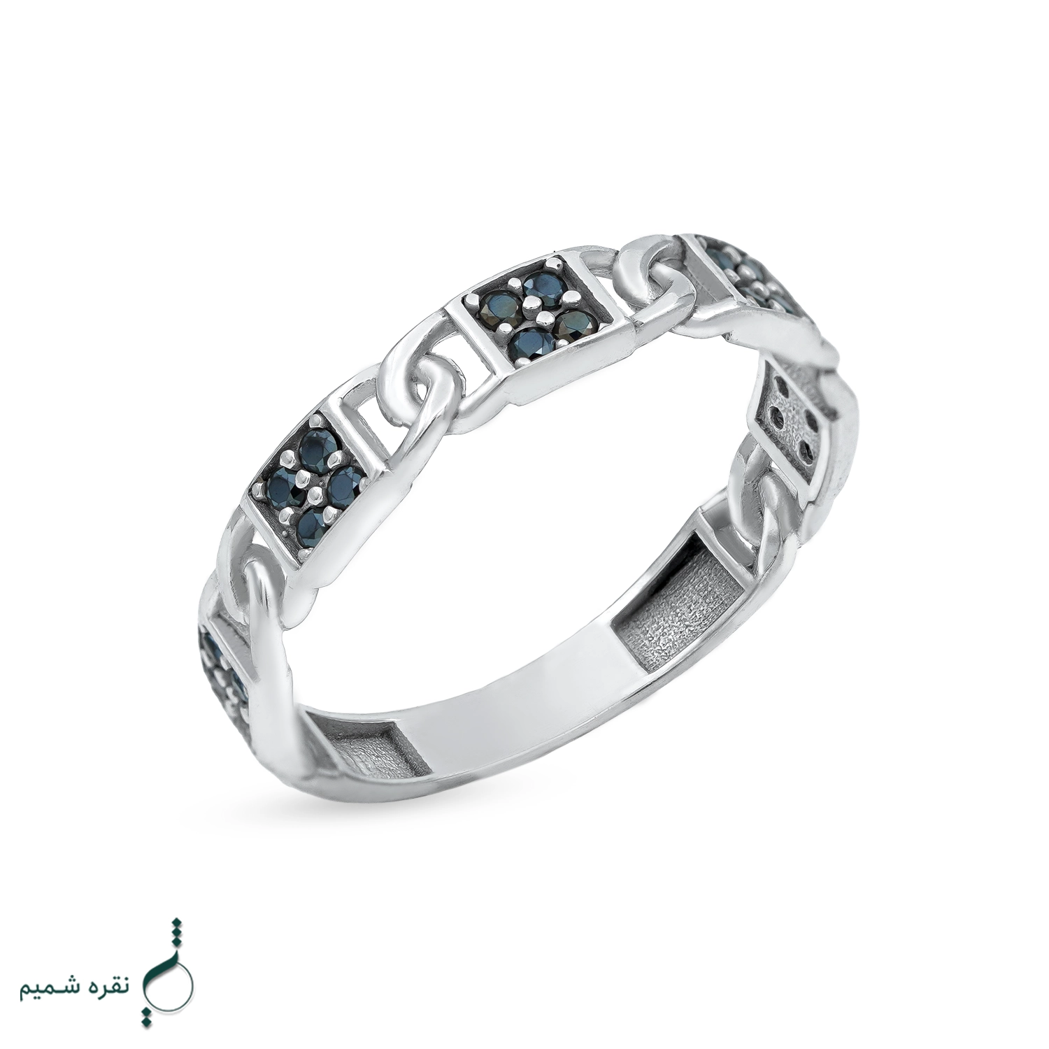 5 انگشتر نقره زنانه مدل AWO-K91 - Image 1