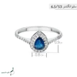 انگشتر نقره زنانه مدل AWO-K133 - Image 4