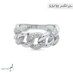 انگشتر نقره زنانه مدل AWO-K142 - Image 4