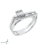 انگشتر نقره زنانه مدل AWO-K29