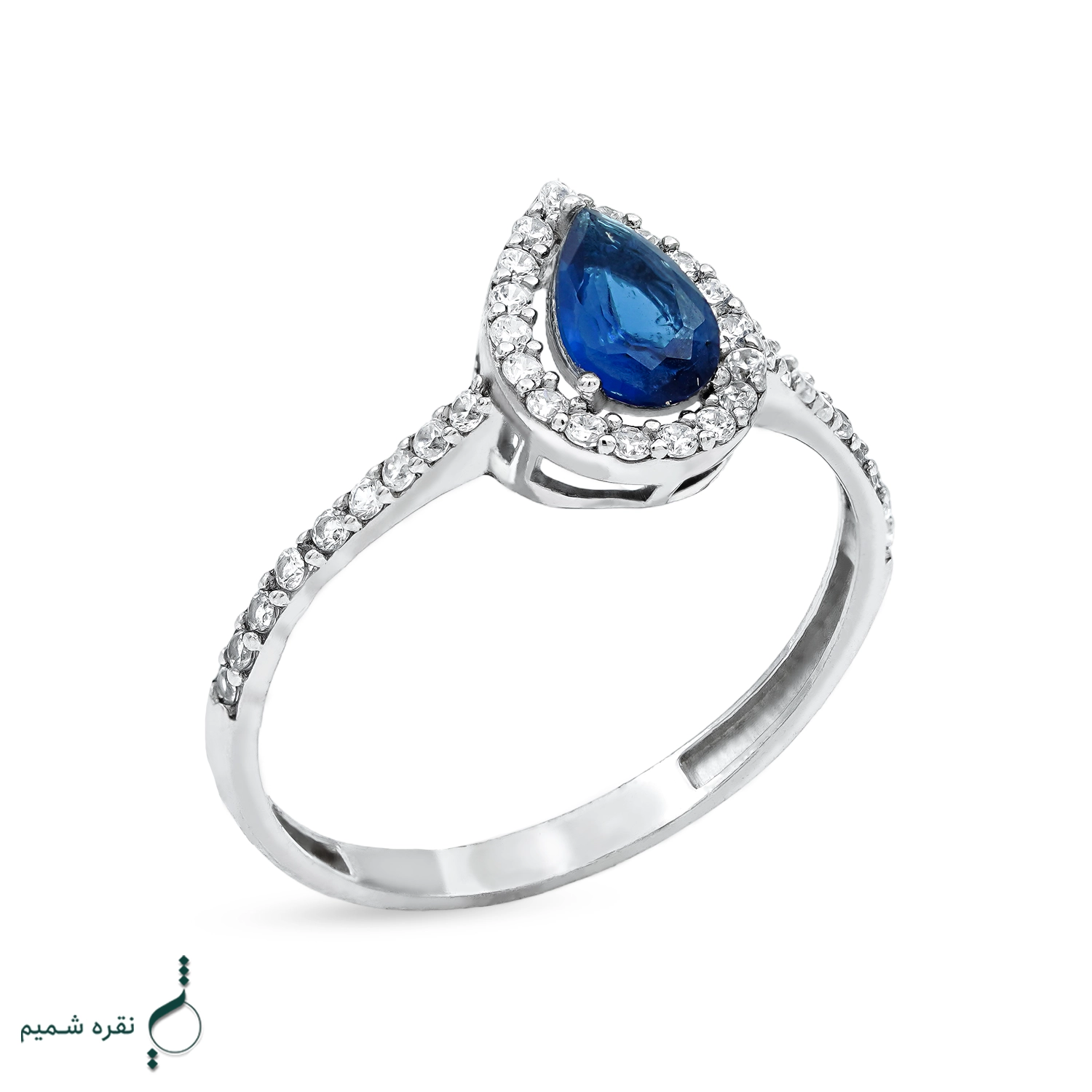 6 انگشتر نقره زنانه مدل AWO-K133 - Image 1