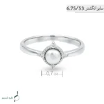انگشتر نقره زنانه مدل AWO-K12 - Image 4