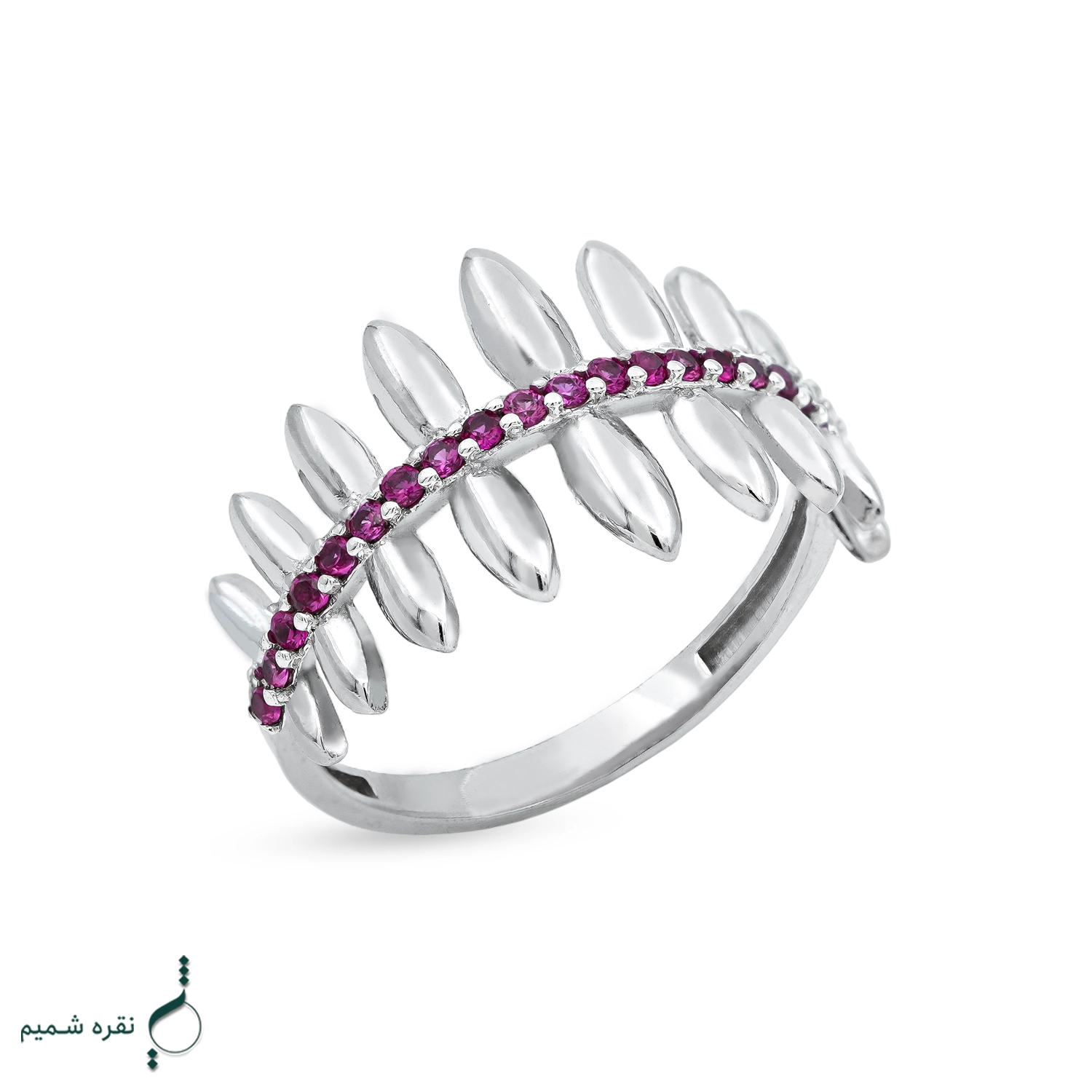 7 انگشتر نقره زنانه مدل AWO-K69 - Image 1