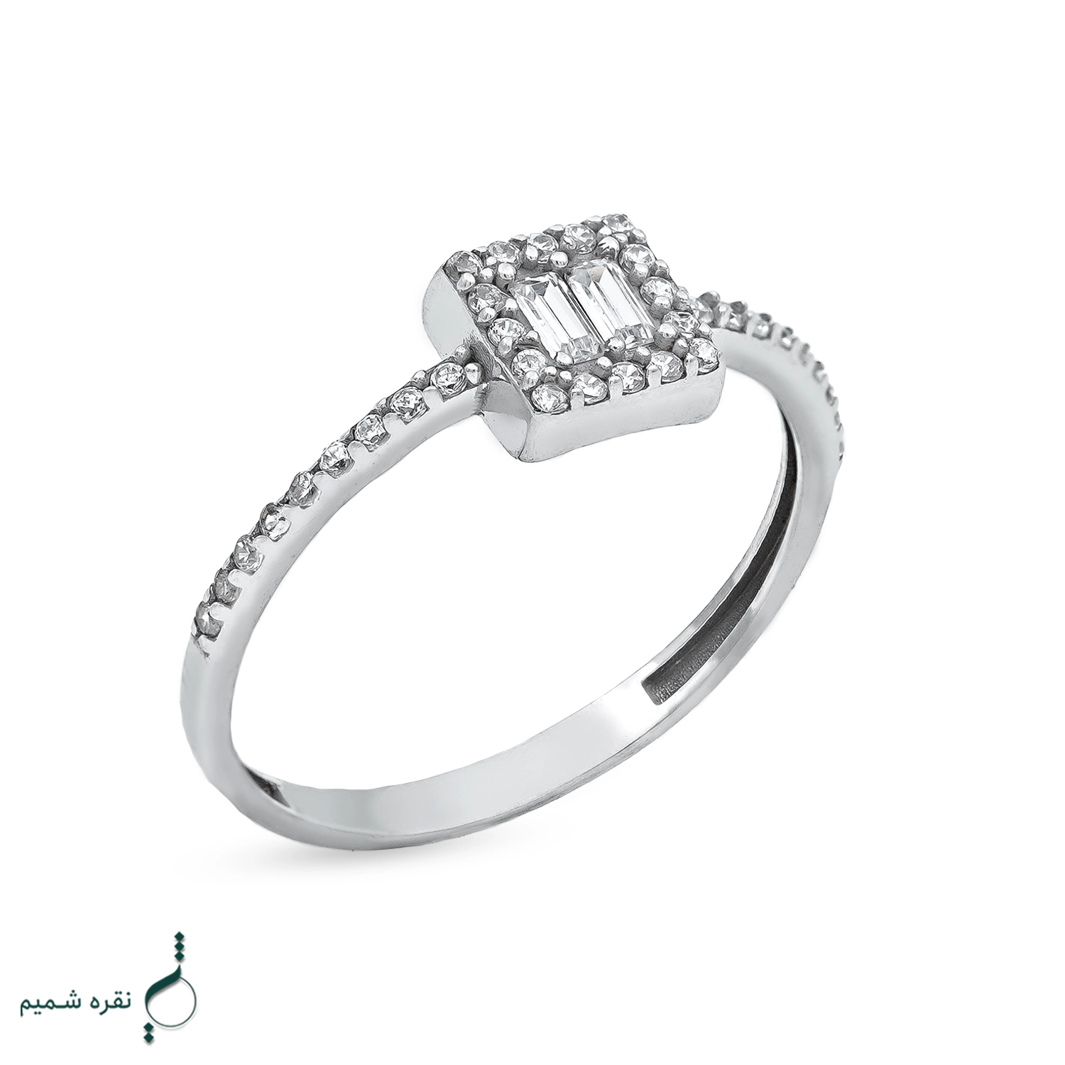 7 انگشتر نقره زنانه مدل AWO-K96 - Image 1