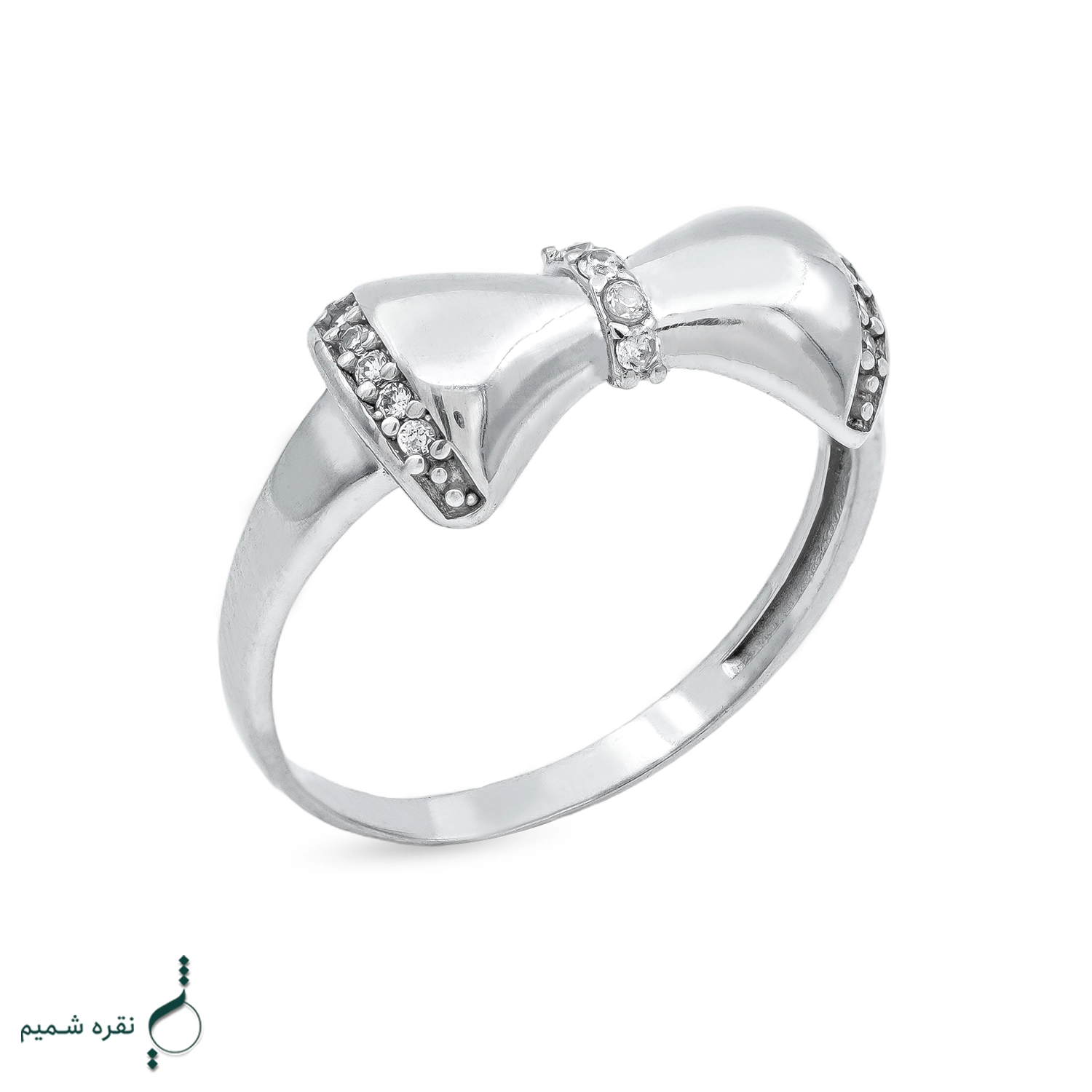 8 انگشتر نقره زنانه مدل AWO-K26 - Image 1