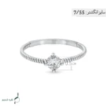 انگشتر نقره زنانه مدل AWO-K86 - Image 4