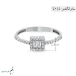انگشتر نقره زنانه مدل AWO-K96 - Image 3