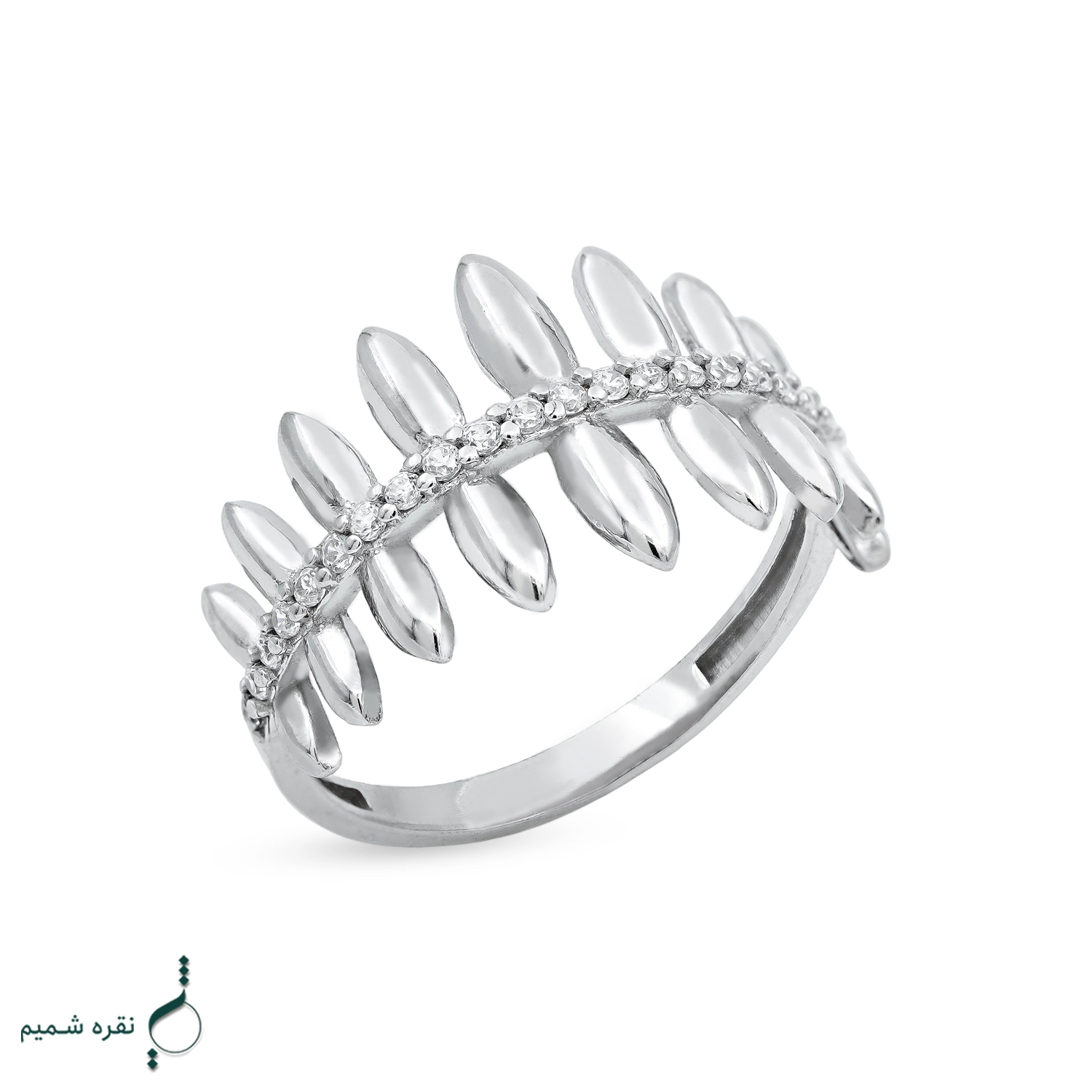 9 انگشتر نقره زنانه مدل AWO-K68 - Image 1