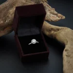 انگشتر نقره زنانه مدل AWO-K143 - Image 2
