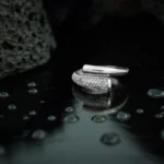 انگشتر نقره زنانه مدل AWO-K44 - Image 2