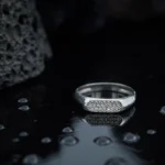 انگشتر نقره زنانه مدل AWO-K39 - Image 2