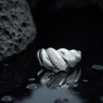 انگشتر نقره زنانه مدل AWO-K49 - Image 2